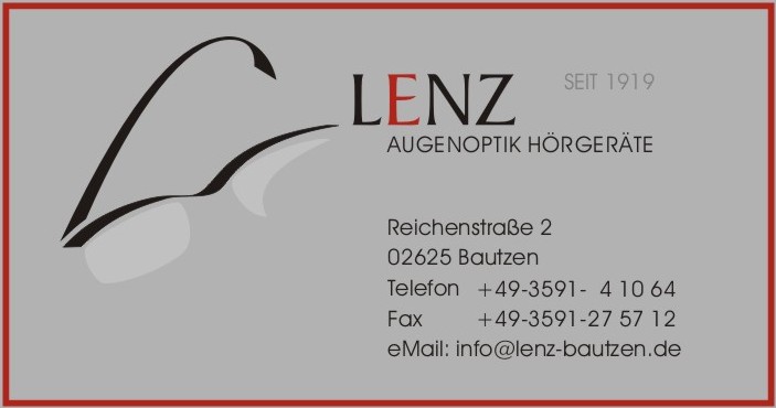 Logo Augenoptik Lenz